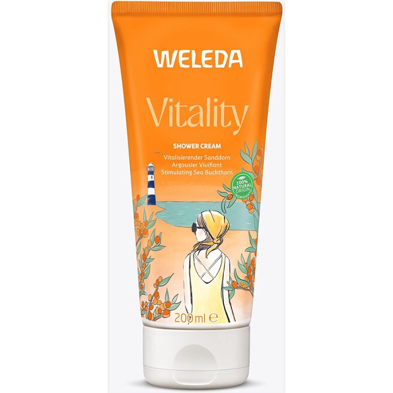 Weleda Vitality Shower Cream Sea Buckthorn